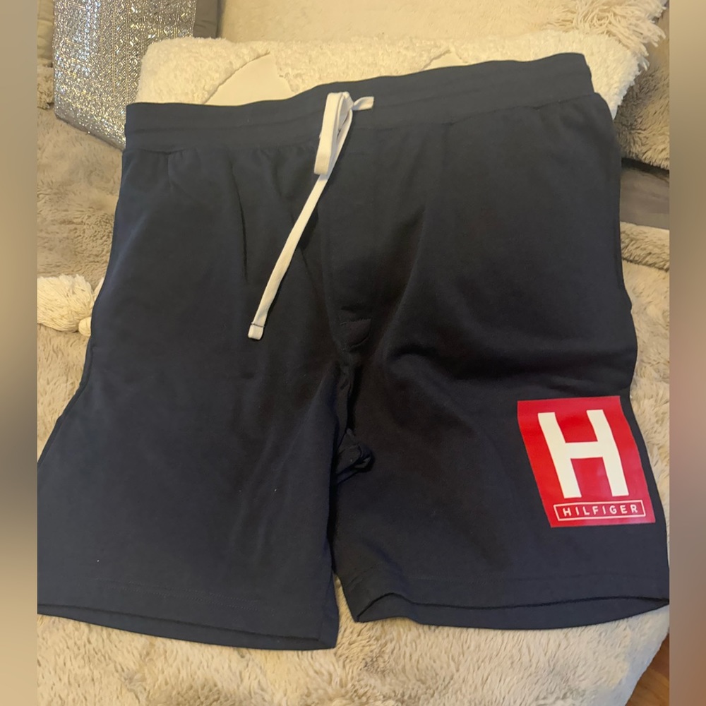 NWT - TOMMY HILFIGER XL MENS COTTON DRAWSTRING SHORTS